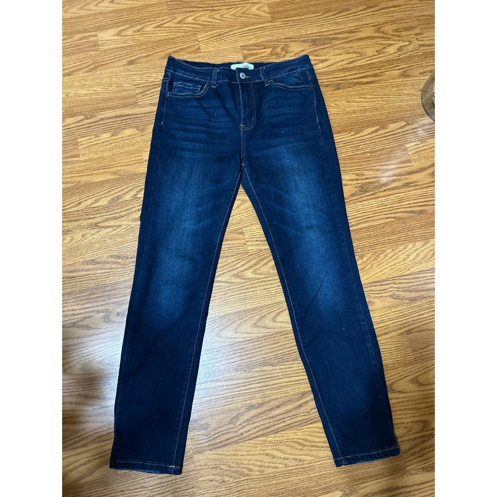 Vervet by Flying Monkey Dark Wash High Rise Skinny Jeans VT840 Sz 27